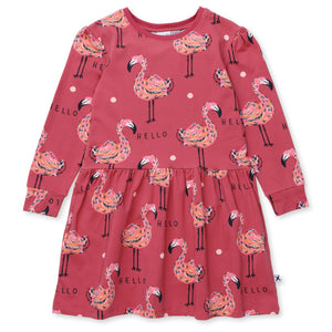 Flamingo Party Dress
