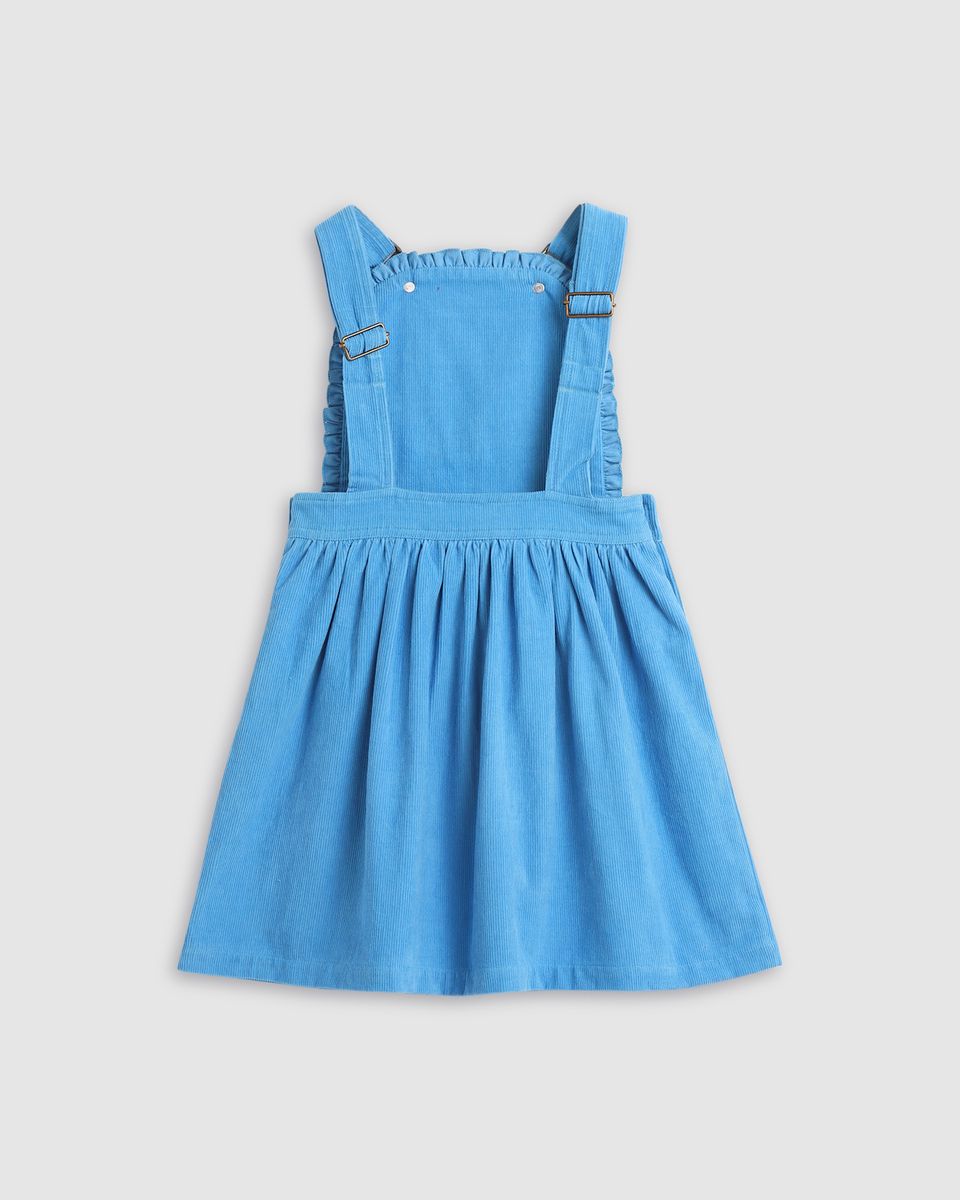 Ellie pinafore - sky blue