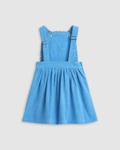 Ellie pinafore - sky blue