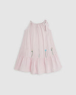 Load image into Gallery viewer, Matilda Dress Beaded - Angel pink
