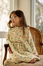 Load image into Gallery viewer, Lucie dress  - natural bird
