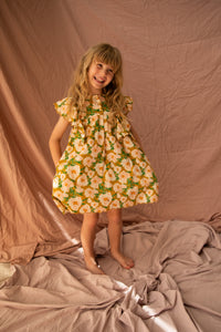 Sophia dress - honey mustard