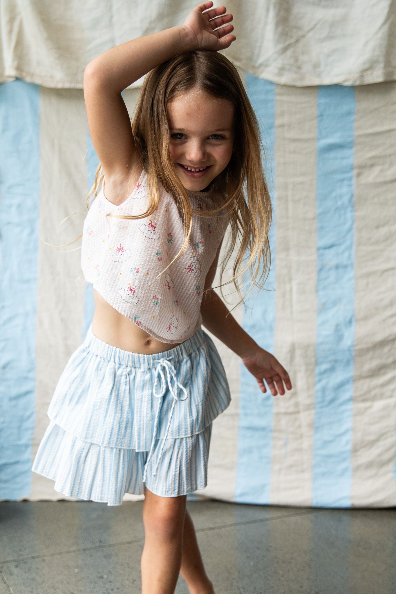 Georgina top suzie print