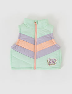 Panelled vest