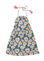 Load image into Gallery viewer, Evie dress - soirée bouquet Bondi blue
