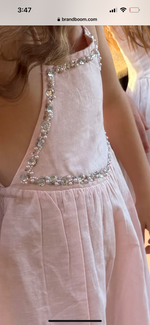 Load image into Gallery viewer, Holiday dress - pink sequins
