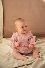 Load image into Gallery viewer, Primrose romper - Pink Lady apple
