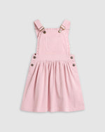Load image into Gallery viewer, Ellie pinafore - happy pink
