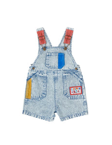 Burton Colour Pop Cargo denim overalls