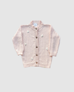 Sunflower cardi - baby pink