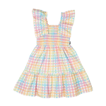Load image into Gallery viewer, Rainbow Plaid Dress
