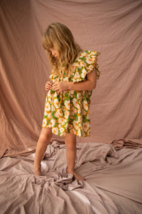 Sophia dress - honey mustard