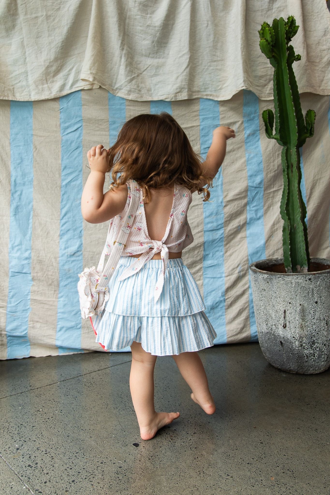 Georgina top suzie print