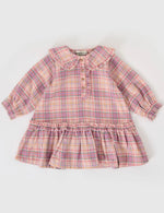 Load image into Gallery viewer, Diana collared check dress
