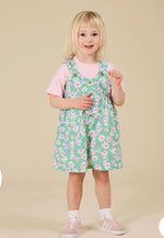 Load image into Gallery viewer, Daisy patch Sara overalls
