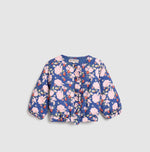 Load image into Gallery viewer, May jacket - fabulous blooms blue
