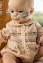 Load image into Gallery viewer, Mauve playsuit - pink blush
