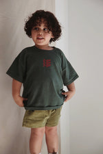 Load image into Gallery viewer, Cord shorts - evergreen
