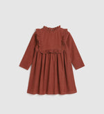 Load image into Gallery viewer, Lucie dress - chill oil corduroy
