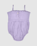 Load image into Gallery viewer, Olivia Playsuit -Lavender bird
