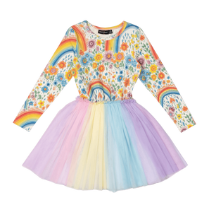 Rainbows and Flowers Dress