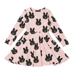 Load image into Gallery viewer, Bunny Face Waisted dress
