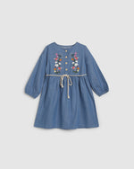 Load image into Gallery viewer, Blair Dress - Chambray
