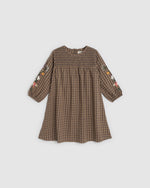 Load image into Gallery viewer, Amelia Dress Coffee/black
