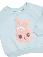 Load image into Gallery viewer, Fur Bunny Sweatshirt | Sky
