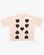 Load image into Gallery viewer, Nine of Hearts Tee - Cream
