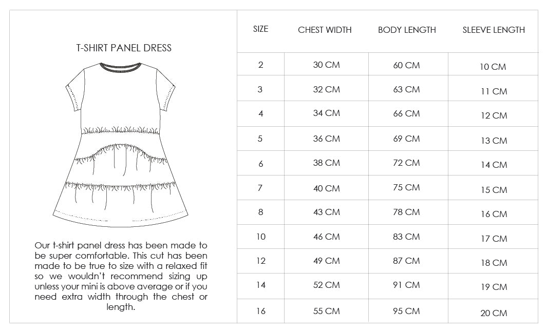 T-Shirt Panel Dress - Dark Plum Rib