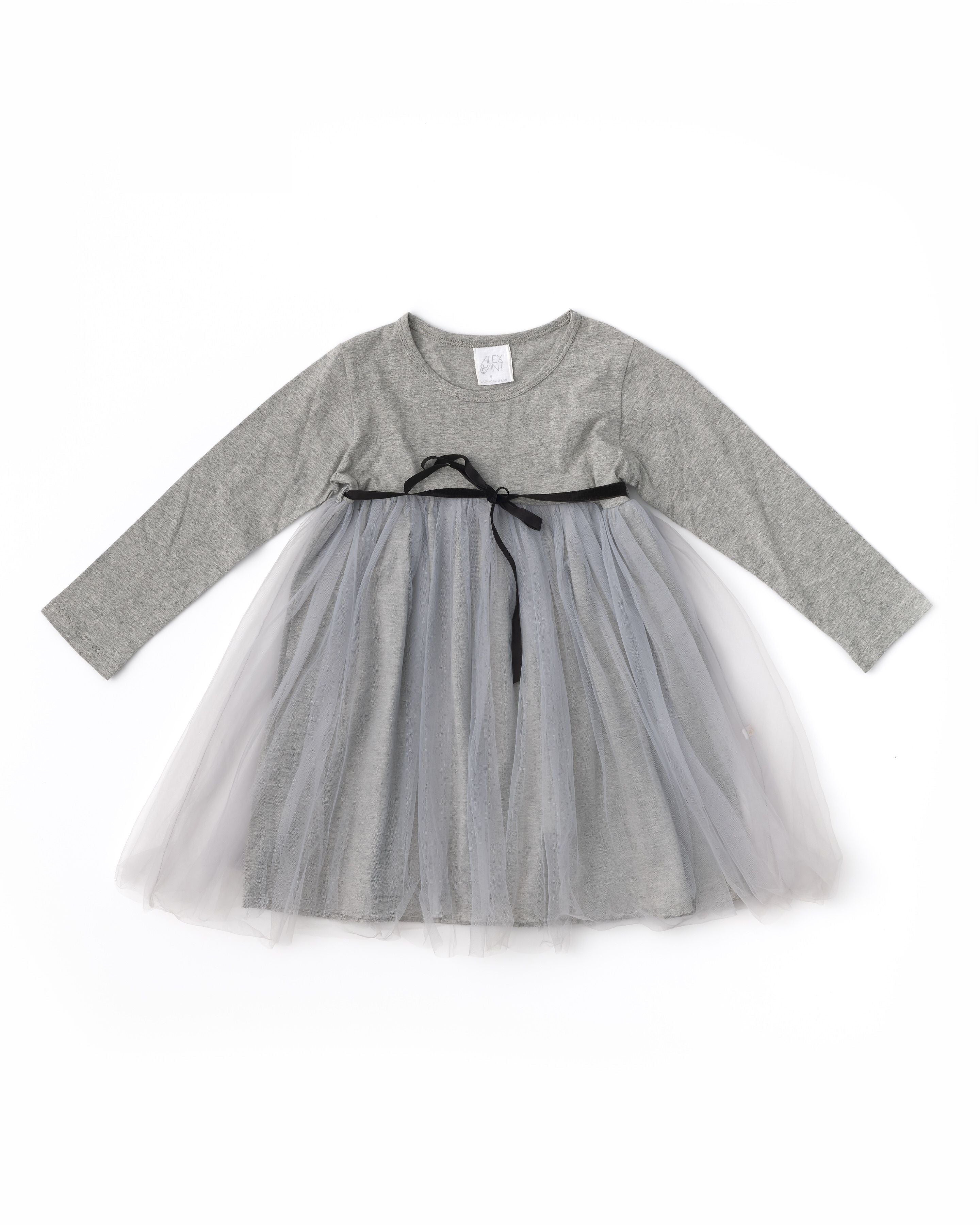 Maisy Dress | Grey Marle